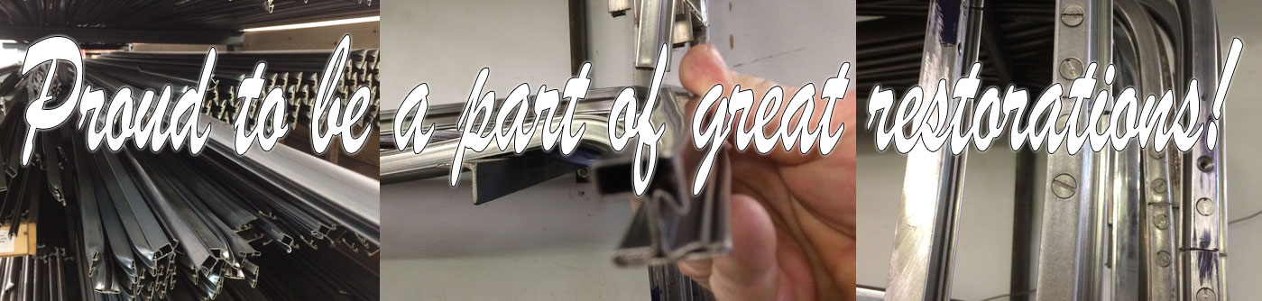 Vintage Automobile Windshield Frames